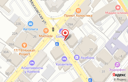 Аптека Советская в Казани на карте