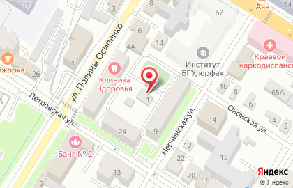 Забайкальская краевая общественная организация охотников и рыболовов на карте