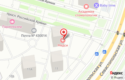 Магазин керамики и плитки Эра Керамика в Саранске на карте