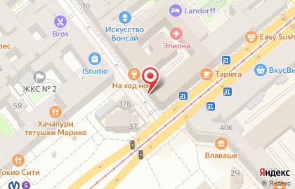 Бюро переводов №1 в Санкт-Петербурге на карте