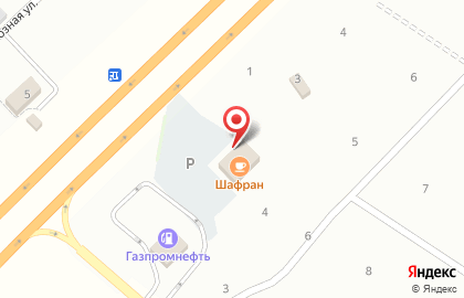 Кафе Шафран в Свердловском районе на карте