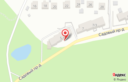 Микрорайон малоэтажной застройки Благовещенка в Советском районе на карте