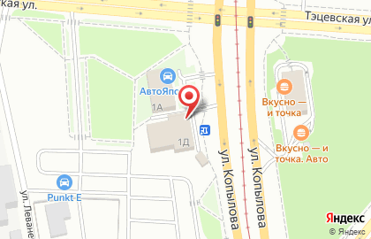 Оптово-розничная цветочная база Клумба на улице Копылова на карте