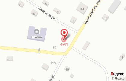 Почта России, АО на Комсомольском проспекте на карте