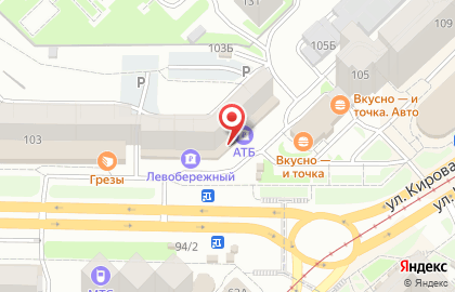 Азиатско-Тихоокеанский банк в Новокузнецке на карте