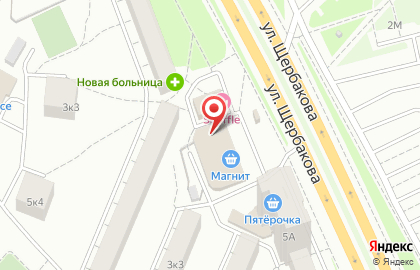 Продуктовый магазин Чкаловский в Чкаловском районе на карте
