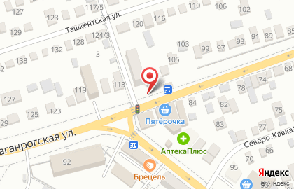 Стоматология Апекс на Таганрогской улице на карте
