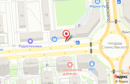 Фирменный магазин Восход на площади Карла Маркса на карте