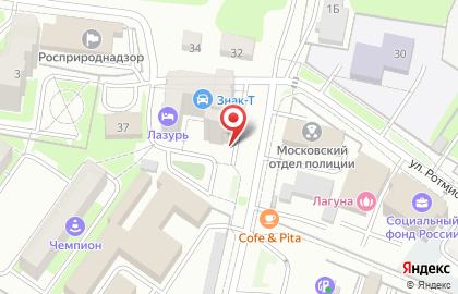 Строительная компания ЦентрСтрой в Твери на карте