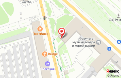 Пункт отбора на военную службу по контракту 2 разряда на карте