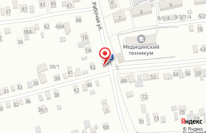 Продуктовый магазин в Ставрополе на карте