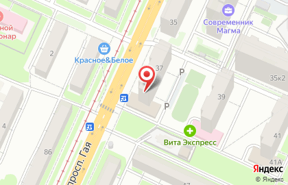 Магазин Корона в Железнодорожном районе на карте