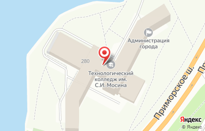 Центр образования №669, Курортный район на карте