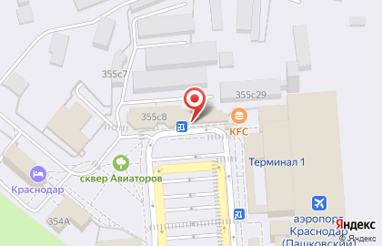 Продовольственный магазин на ул. Бершанской, 355 ст4 на карте