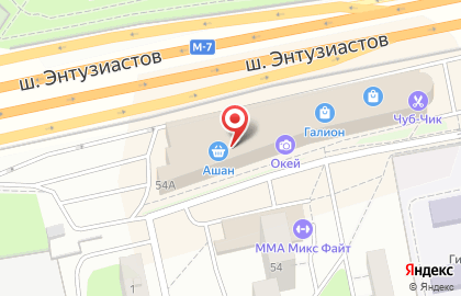 3-15 на шоссе Энтузиастов в Балашихе на карте