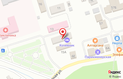 Хостел Кочевник на улице Клименко на карте