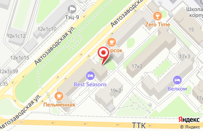 Всероссийская политическая партия Единая Россия на Автозаводской улице на карте