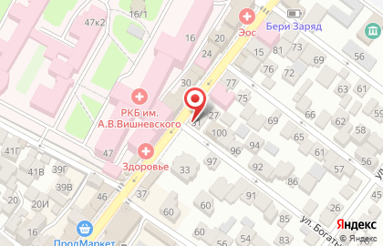 Кофейня Изюминка в Советском районе на карте