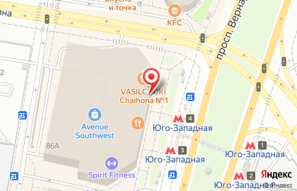 Фирменный бутик Bork в ТРЦ «Авеню» на карте