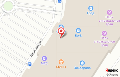 Оператор связи МегаФон на Парковой улице на карте