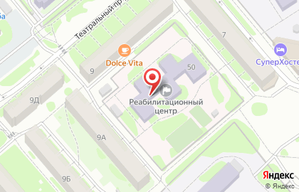 Социально-реабилитационный центр для несовершеннолетних г. Тобольска на карте