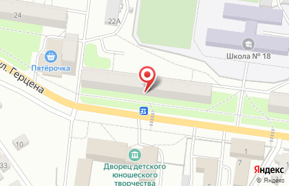 Магазин снаряжения для туризма и рыбалки КЛЁВый на улице Герцена на карте