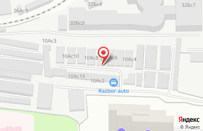 Служба ремонта в Окружном проезде на карте