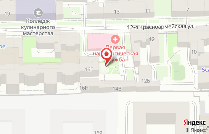 Благо на 12-ой Красноармейской улице на карте