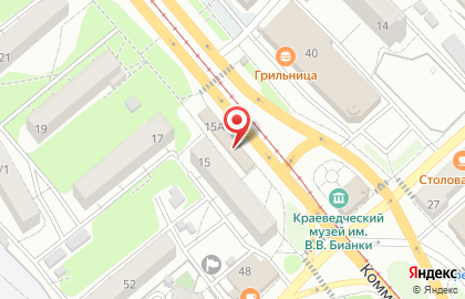 Форне в Бийске на карте