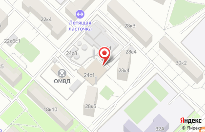 Супермаркет Пятёрочка в Москве на карте