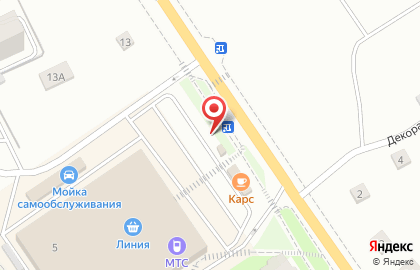 Киоск быстрого питания Русский аппетит на улице Михалицына на карте