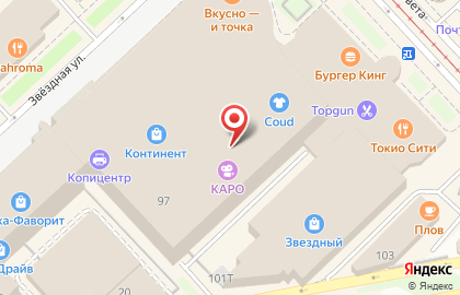 Единый центр документов в Санкт-Петербурге на карте