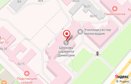 Свято-Дмитриевское училище сестер милосердия на карте