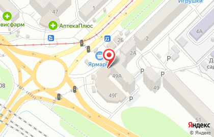 Магазин хозяйственных товаров на улице Циолковского на карте