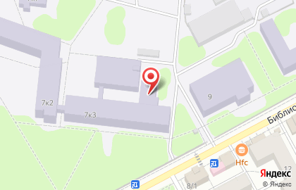 МГУКИ, Московский государственный университет культуры и искусств на Библиотечной улице на карте