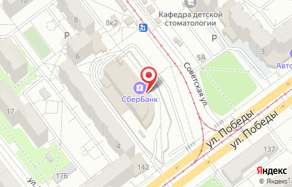 СберБанк на метро Кировская на карте