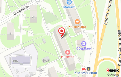 Дезин 24 на улице Андропова на карте