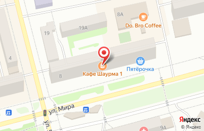 Аптека Планета Здоровья в Чусовом, на улице Мира, 8 на карте