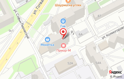 Пумори-Спорт в Верх-Исетском районе на карте