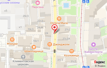 Эстет Оптик на Пятницкой улице на карте