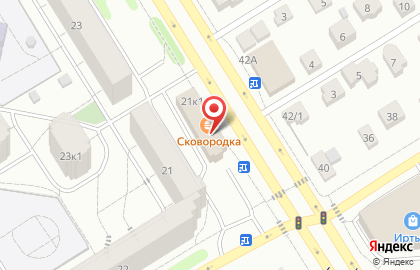 Пекарня Хлебная лавка на улице Паши Савельевой на карте