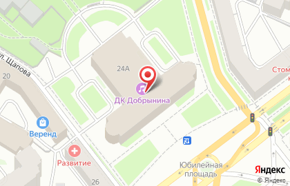 Театр Танца Антона Косова на проспекте Ленина на карте
