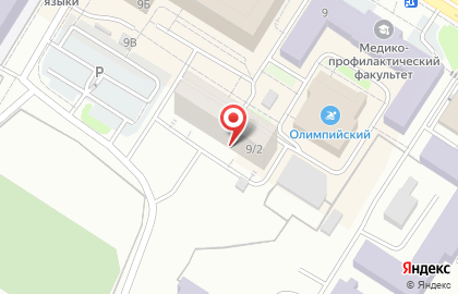 Омский государственный медицинский университет в Советском округе на карте