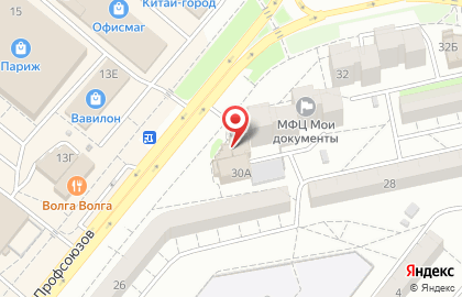 Страховое агентство Мегаполис в Волгограде на карте