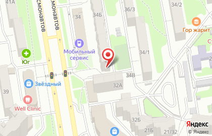 Магазин разливного пива Свежий прибой на карте