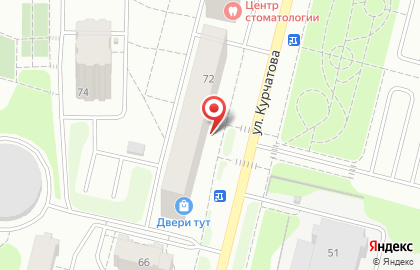 Компания климат-контроль на улице Курчатова на карте