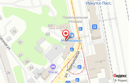 Оператор связи МегаФон в Свердловском районе на карте