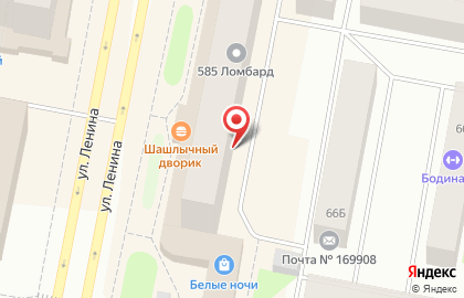 Парикмахерская Сакура, салон красоты на улице Ленина на карте