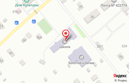 Средняя общеобразовательная школа с углубленным изучением отдельных предметов, с. Богородское на карте