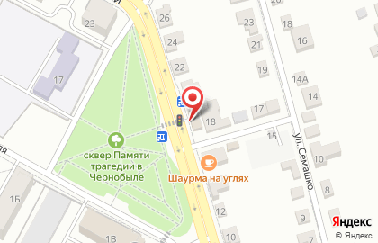 Мастерская Монумент в Советском районе на карте